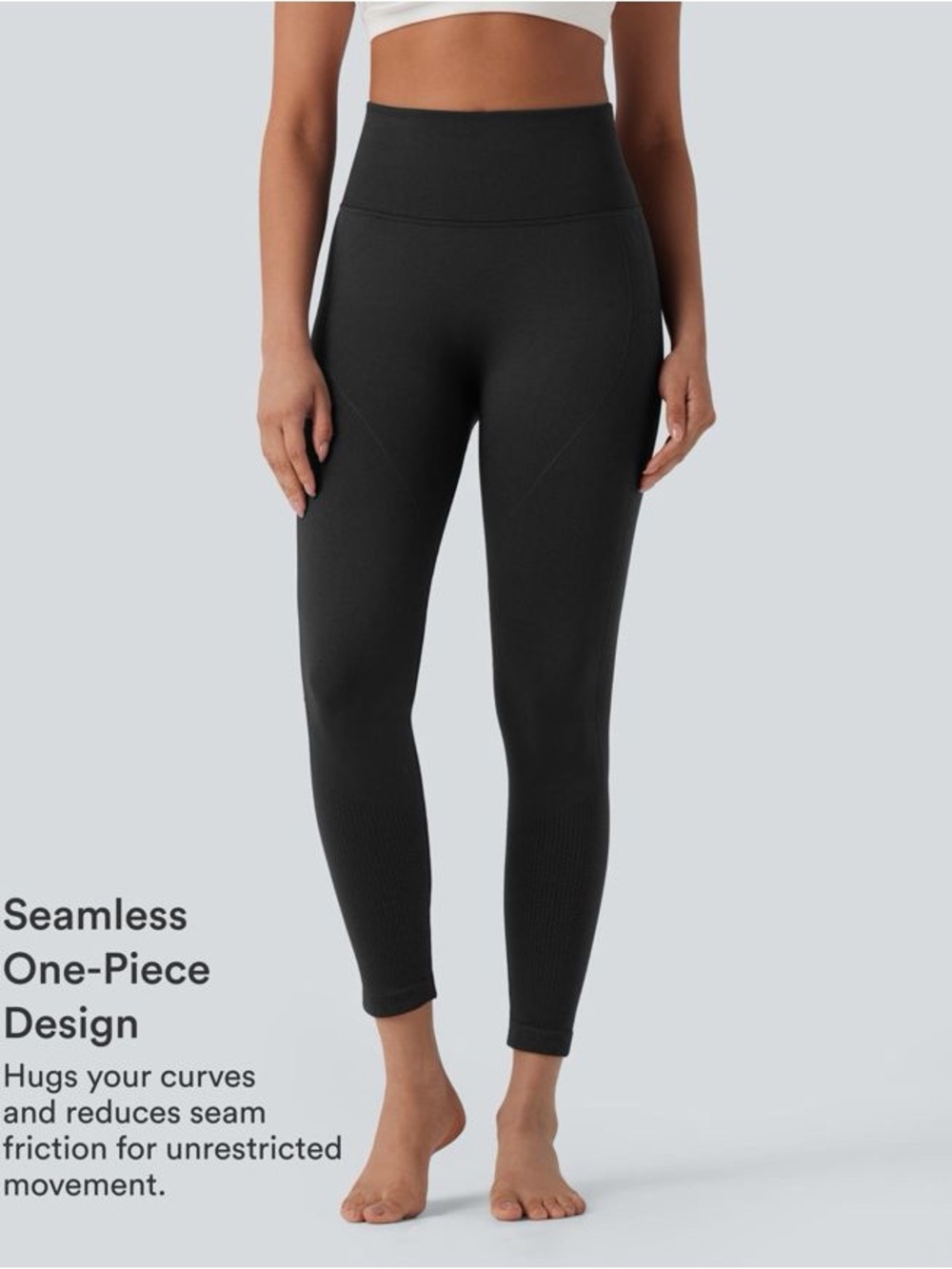 HALARA L 7/8 NWOT OneForm Seamless High Waist Tummy Control Butt Lifting Legging